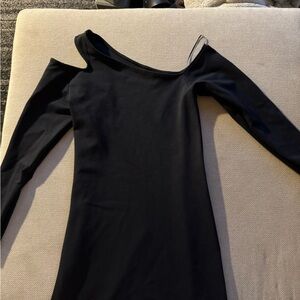 Abercrombie & Fitch Black Off-Shoulder Top